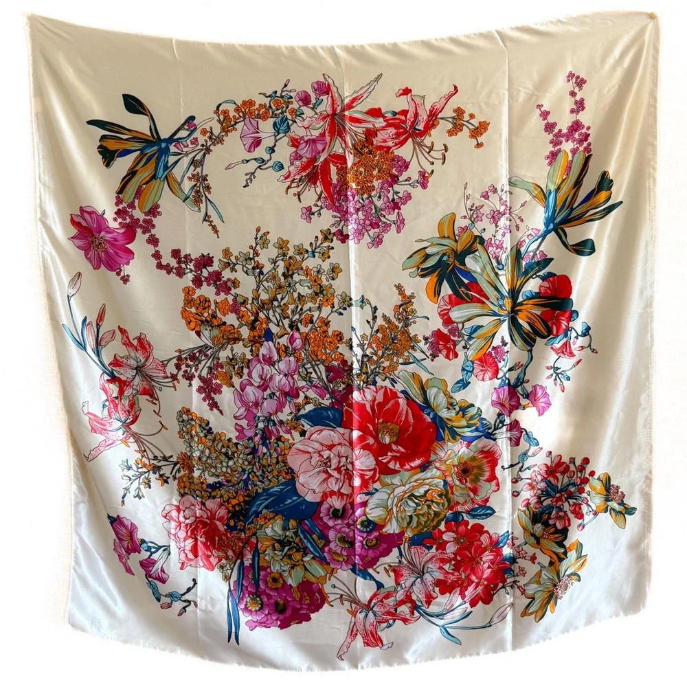 Gorgeous Floral Scarf